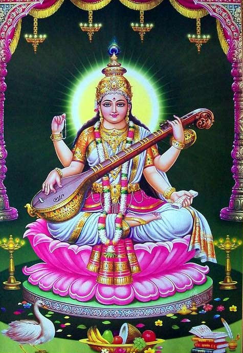 Best 50+ Goddess Saraswati Images | Sarswathi Photos ...