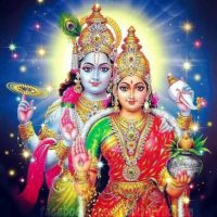God Vishnu and Goddess Lakshmi Pair