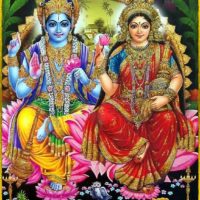 God Vishnu & Goddess Laskhmi