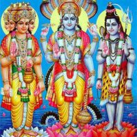 Lord Bramma,, Vishnu and Shiva