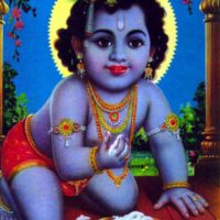 God Baby Krishna