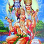 Lord Hanuman With Ram Sita Photo