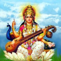 Hindu Goddess Saraswati Wallpaper