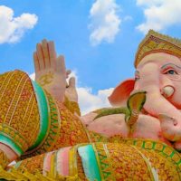 Relaxing Lord Ganesha