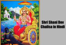 Shani Chalisa in Hindi