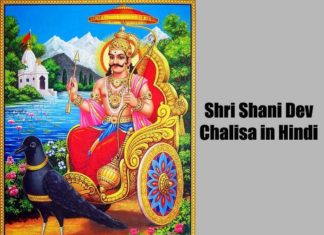 Shani Chalisa in Hindi
